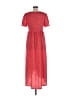 Shein 100% Polyester Red Casual Dress Size 6 - photo 2