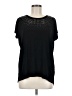 Design History Black Short Sleeve Top Size M - photo 1