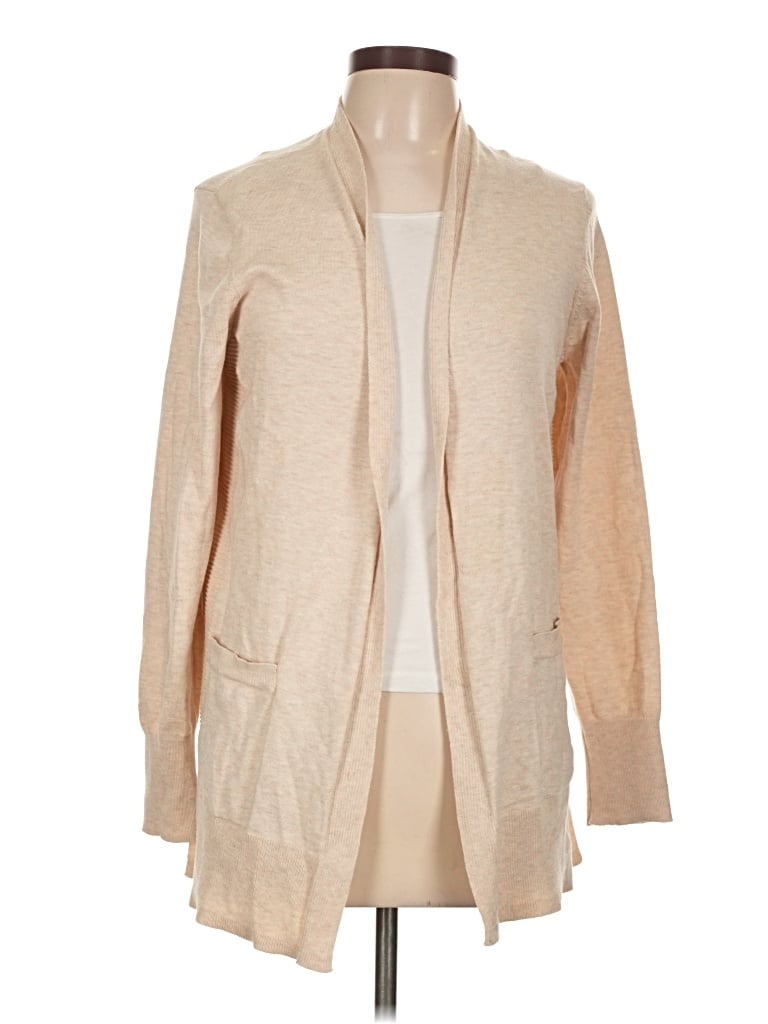 Pre-owned Time And Tru Kimono In Tan