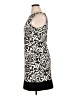 AB Studio Graphic Ivory Cocktail Dress Size 16 - photo 5