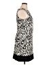 AB Studio Graphic Ivory Cocktail Dress Size 16 - photo 4