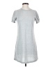 Shein Solid Silver Casual Dress Size 2 - photo 1