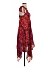 Alexis Paisley Red Cocktail Dress Size XS - photo 4