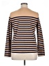 Kim Rogers Stripes Tan Pullover Sweater Size XL (petite) - photo 2