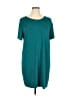 Fabletics Solid Teal Casual Dress Size 1X - photo 1