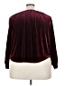 Unbranded Burgundy Long Sleeve Blouse Size 4X (estimated) - photo 2