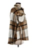 SundayUp 100% Polyester Plaid Brown Coat Size M - photo 4
