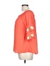 Lipslide 100% Polyester Orange 3/4 Sleeve Blouse Size L - photo 5