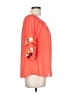 Lipslide 100% Polyester Orange 3/4 Sleeve Blouse Size L - photo 4