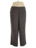 Kim Rogers Gray Dress Pants Size 22W SHORT - photo 1