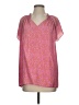 Rungolee Pink Short Sleeve Blouse Size XS - photo 1