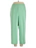 Alfred Dunner 100% Polyester Green Dress Pants Size 22W - photo 1
