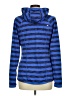 Lukka Stripes Blue Zip Up Hoodie Size L - photo 2