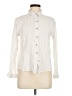 Sim & Sam 100% Cotton Ivory Long Sleeve Button-Down Shirt Size M - photo 1