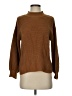 Old Navy Solid Brown Turtleneck Sweater Size XS - photo 1