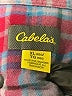 Cabela's 100% Cotton Plaid Blue Purple Long Sleeve Button-Down Shirt Size XL - photo 7