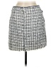H&M Tweed Blue Casual Skirt Size 8 - photo 2