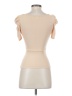 Unbranded Tan Short Sleeve Top Size XXS - photo 2