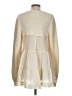 Chan Luu 100% Cotton Solid Ivory Pullover Sweater Size S - photo 2