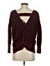 Hyfve 100% Cotton Burgundy Pullover Sweater Size S - photo 2