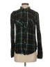 Maurices Plaid Green Long Sleeve Button-Down Shirt Size S - photo 1