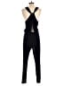 BB Dakota 100% Rayon Solid Black Jumpsuit Size S - photo 2