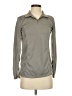 Piper 100% Polyester Gray Long Sleeve Polo Size XS - photo 1