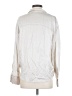 Pharaoh 100% Rayon Metallic Silver Long Sleeve Blouse Size Sm (1) - photo 2