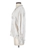 Pharaoh 100% Rayon Metallic Silver Long Sleeve Blouse Size Sm (1) - photo 5