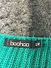 Boohoo Teal Pullover Sweater Size S - photo 7