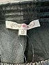 Joy Joy 100% Polyester Metallic Black Athletic Shorts Size XS - photo 3