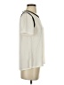 Banana Republic 100% Polyester Ivory Short Sleeve Blouse Size XS - photo 4