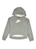 Nike Silver Pullover Hoodie Size S (kids) - photo 1