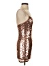 Lulus 100% Polyester Metallic Brown Pink Cocktail Dress Size XXS - photo 4