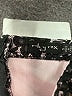 Ruby Rox 100% Polyester Floral Pink Black Cocktail Dress Size 5 - photo 4