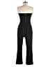 Express Solid Black Jumpsuit Size 8 - photo 2
