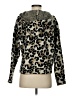 Aqua Animal Print Brown Pullover Sweater Size XS - photo 2