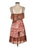 Guess 100% Polyester Paisley Orange Casual Dress Size 2 - photo 2