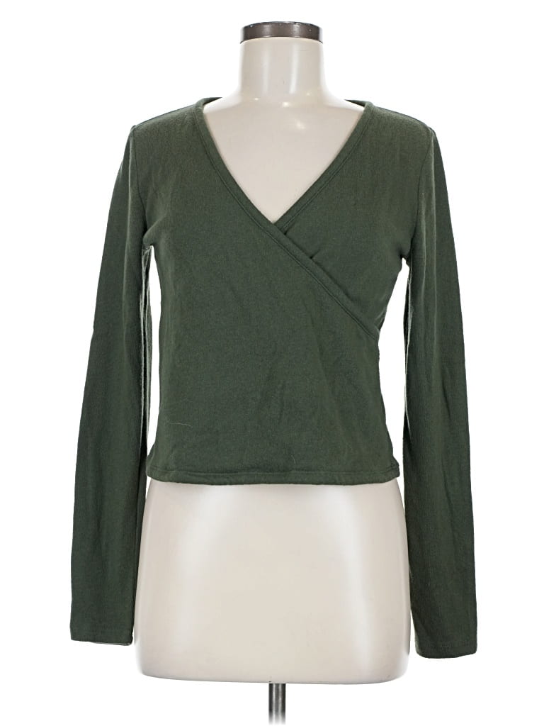 Pre-owned Old Navy Cardigan Sweater In Green