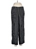 Ann Taylor LOFT Stripes Black Casual Pants Size S - photo 1