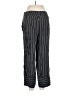 Ann Taylor LOFT Stripes Black Casual Pants Size S - photo 2