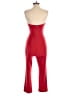 Express Solid Red Jumpsuit Size 0 - photo 2