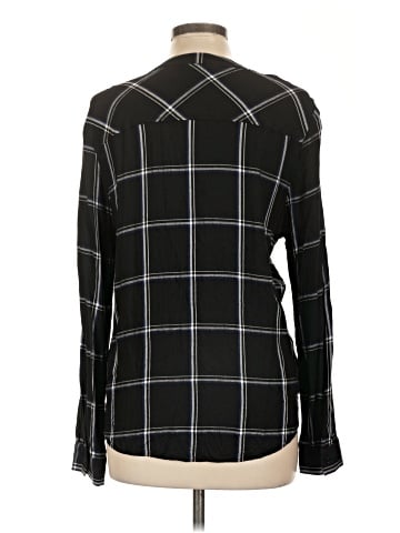 Pure Navy Long Sleeve Blouse (view 2)