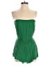 Forever 21 100% Polyester Solid Green Romper Size S - photo 1