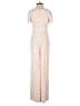 Free People Polka Dots Ivory Orange Jumpsuit Size 2 - photo 2