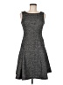 Tahari Tweed Gray Casual Dress Size M (estimated) - photo 1