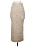 St. John Tweed Tan Casual Skirt Size XS - photo 1