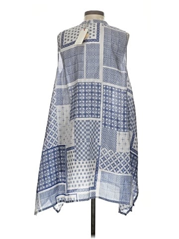 Johnny Was Sleeveless Silk Top (view 2)