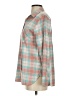 J.Crew 100% Cotton Plaid Teal Long Sleeve Button-Down Shirt Size 2 - photo 5