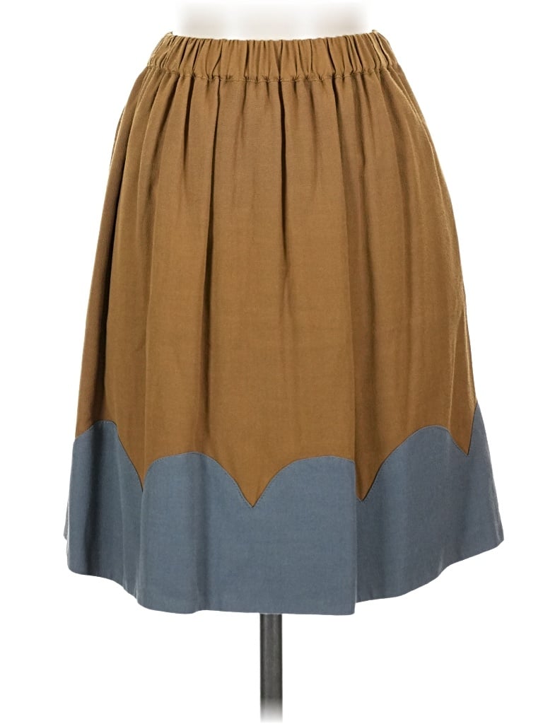 Pre-owned Fossil Casual Skirt In Brown